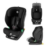 Maxi-Cosi Titan S Comfort i-Size, Breathable Comfort Fabrics, Child Car Seat, 15 months-12 years (76-150cm), ISOFIX Car Seat, 5 Recline & 13 Headrest Positions, G-CELL Protection, Authentic Black