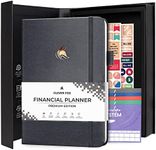 Clever Fox Budget Planner Premium Edition – Expense Tracker Notebook + 5 Cash Envelopes, Budget Planner Organizer; Budget Book & Journal to Control Your Money, Undated; A5 Hardcover – Mystic Gray