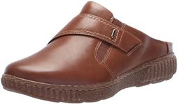 Clarks Collection Women's Caroline Bay Mule, Tan Leather, 9 Medium US