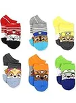 Nick Jr. Boys Girls 6 pack Socks (4-6 (Shoe: 7-10), Paw Patrol Multi), Paw Patrol Multi, Small