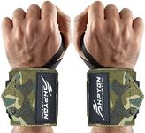 Wrist Wraps for Weightlifting, Powerlifting, Strength Training, Benching, Bodybuilding & Crossfit, Thumb Loops with Adjustable Straps, Workout Wrist Support for Men and Women