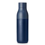 LARQ Bottle PureVis 25 oz - Self-Cleaning and Insulated Stainless Steel Water Bottle with PureVis technology and Award-winning Design |Reusable & Travel Friendly, Monaco Blue