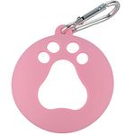 TRURETRIEVE Dog Ball Holder, Dog Lead Attachment for Easy Fun Playtime Adventures, Silicone Material with Carabineer Fits Standard Size Tennis And Chuckit, Ball Not Included