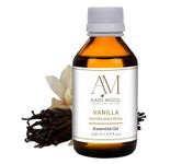 AADI MOOL Vanilla Essential Oil For Skin, Hair And Aromatherapy - 100 Ml