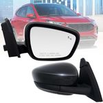 VMDCcdz Passenger Side Left Mirror Compatible With Ford Escape SE/SEL 2020-2023 7-Pins With Heated With Blind Spot Dectection Power Glass Rear View Mirror