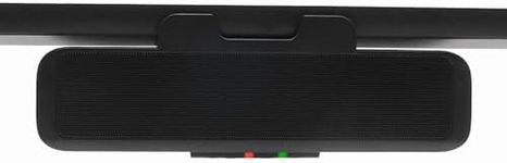 Cyber Acoustics USB Speaker Bar (CA-2890) – Stereo USB Powered Speaker, Easily Clamps to Monitor, Convenient Controls