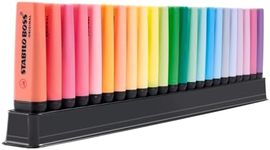 Stabilo Boss Arty Highlighter, Deskset (23 Pieces)