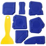 16 Pieces Caulk Tool Kit Sealant Silicone Finishing Tools Caulking Tools for Silicone Sealant Grout Finishing Sealing (Blue)