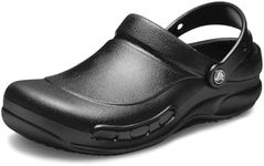 Crocs Unisex Bistro Work Clogs, Bla