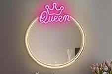 Dingula Queen Mirror Neon Sign – Wa