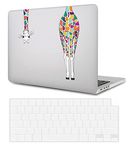 Hard Cover Compatible with MacBook Pro 13 Inch Case 2015 2014 2013 2012 Release A1425 A1502 with Retina Display, Plastic Hardshell Case & Keyboard Skin for Air 13.3 Inch, Giraffe