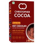 Christopher Cocoa Hazelnut Mocha Hot Drinking Chocolate Powder with Dark Chocolate Buttons 200g