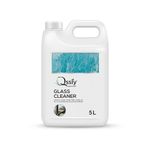 Qssiy Glass cleaner liquid, Surface cleaner liquid | Multi Surface Cleaner | Disinfectant | Non-Toxic, Skin Friendly, Lemon – 5Liter
