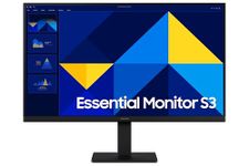Samsung 24-inch FHD Flat Screen IPS Panel 5ms 100Hz Monitor with Eye-Saver Mode & Super Slim Design (LS24D300GANXZA) - [Canada Version](2025)