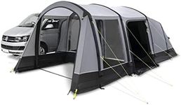 Kampa Touring Air LH Inflatable Driveaway Awning for Motorhomes, Vans and Campervans features 4 Berth Bedroom, Sewn-in Groundsheet, Fast Pitch 10 Minute Easy Set Up