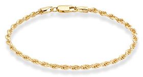 Miabella 18K Gold Over Sterling Silver Italian 2mm, 3mm Diamond-Cut Braided Rope Chain Anklet Ankle Bracelet for Women Teen Girls 9, 10, 11 Inch 925 Made in Italy, 10 inches, Sterling Silver , Amber