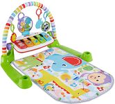 Fisher-Price Baby Musical Toy Kick & Play Piano Gym Playmat with Smart Stages Learning, Lights and Sensory Toys