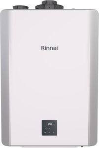 Rinnai RX130iN Condensing Smart Sense Natural Gas or Propane Tankless Water Heater, Indoor or Outdoor Water Heater, Up to 7.1 GPM, 130,000 BTU