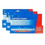 CareAll (3 Pack 1% Hydrocortisone Cream, 1oz Tube, Maximum Strength Formulation, Relieves Itching and Redness, Compare to Active Ingredient of Leading Brand.