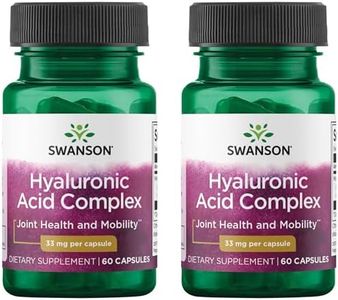 Swanson Hyaluronic Acid Complex 33 mg 60 Caps (2 Pack)