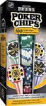 Masterpieces Casino - NHL Boston Bruins - 100 Piece Poker Chip Set with Tray