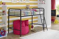 DHP Midsleeper Bunk Bed Black Single