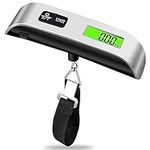 Luggage Scale, Digital Luggage Scale for Suitcases Capacity 10lb/50kg, Portable Luggage Scales Hanging Scales with Backlit, Weighing Scales for Luggage Travel