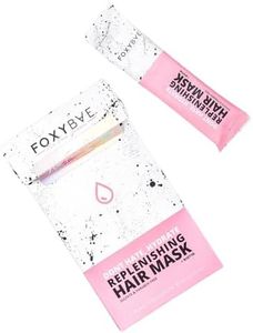 FoxyBae Replenishing Argan Oil Hair Mask - Hydrating Deep Conditioner Treatment for Dry, Damaged and Color Treated Hair - 8 Convenient Packets