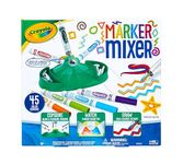 CRAYOLA 74-7460 Marker Blender, Rainbow Lab Set for Creating Two-Tone Markers, Creative Activity and Gift for Children, Ages 6+, Multicoloured, 114 Pieces (1 Piece)