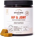 Rocco & Roxie Joint Supplement for Dogs, Glucosamine Hip and Joint Chews, Dog Joint Supplement Large & Small Breed, Senior Dog Vitamins to Support Mobility, Chondroitin, MSM, Dog Health Supplies 90 ct