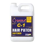 Qazila C-1 Hair Patch Softener| Hair Patch Conditioner| Hair Patch Wash Chemical| Soft, Silky and Tangle-Free Hair| 5 Litre