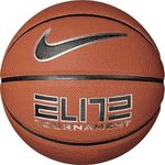 Nike Basketball Elite Tournament BS3060-855 Amber/Black/Metallic Silver