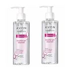 Pack of 2 Nutra Effects Soothe Micellar Pump Gel Cleanser to cleanse and remove makeup suitable for sensitive skin– 2 x 180ml by Avon.