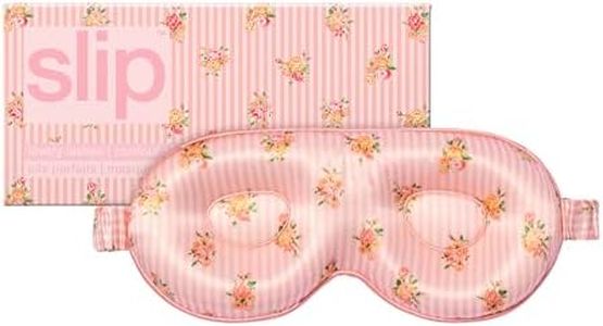 slip pure silk contour sleep mask - petal