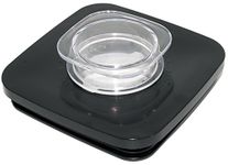 Blendin Replacement Square Jar Lid Part, Compatible with Oster & Osterizer Blender Glass Or Plastic Jars With 4" Top Opening