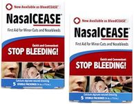 Nasalcease FirstAid Nosebleeds, 5-Count Box (Pack of 2)