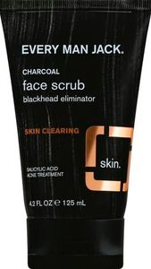 Every Man Jack Skin Clearing Face Scrub, Fragrance Free, 4.2 Fluid Ounce