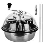 i-SUNSHORE 19 inch Bud Leaf Bowl Trimmer-Machine Twisted Spin Cut for Plant Bud and Flower with Upgraded Gears Sharp,Stainless Steel Blades,Clear Visibility Dome