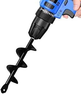 HUAPPNIO Garden Tools Blub Planter Auger Drill Bit for Planting 1.57x8.66 Inches Compatible with Hand Held Electric Drill
