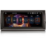 Octa Core Android 13 Car Stereo Head Unit for BMW 5er X5 E53 Sat Nav DAB+Radio Carplay Bluetooth Dual Band WiFi SWC Handsfree DVB-T2 GPS DSP Canbus FM Radio