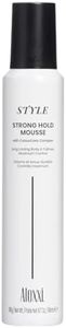 ALOXXI Strong Hold Mousse Volumizing Foam for Long-Lasting Fullness and Humidity Protection, 6.7 Oz