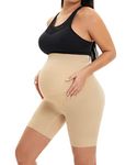 QEAUTY LAB Maternity Shapewear, Nude, Medium