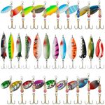Fishing Spoon Lures Kit for Trout -