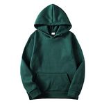 Mens Hoodies Casual Lightweight Workout Sport Pullover Hooded Sweatshirt Solid Color Regular Fit Hoodies with Pocket