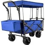 VEVOR Collapsible Wagon with Canopy