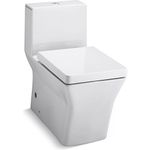 Kohler K-3797-0 Reve Elongated Toilet with Dual Flush Technology, White