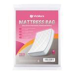 VICMORE Twin Mattress Bag, Plastic Mattress Cover for Moving and Storage, Fits Twin & Twin XL (39" x 96"), Recyclable Single Mattress Bag, Ideal Twin Bed Storage Bag, Economical Mattress Protector