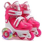 Quad Roller Skates for Kids Girls w