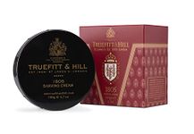 Truefitt & Hill 1805 Shaving Cream For men | 190gm Bowl |All Skin Type | Glycerine based |Smooth Razor Glide|Rich Lather|Contains Essential Oils | All Natural