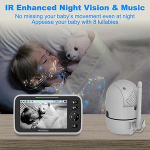 HelloBaby Baby Monitor with 2 Cameras – Video Surveillance System